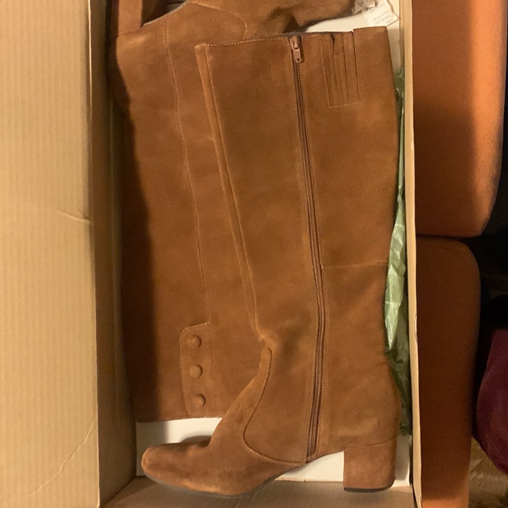 Eddie Bauer suede boots